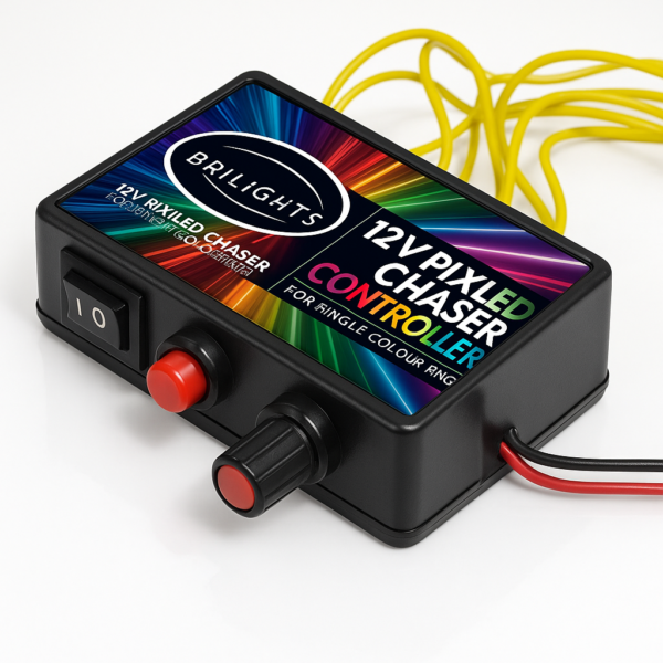 Brilights 12V Single Colour Pixel LED 10 Channel Chaser Controller